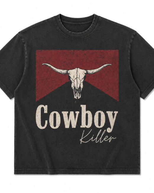 Cowboy Killer Shirt, Rodeo Shirt, Western Graphic Tee, Oversized Graphic Tee, Comfort Colors Tshirt, Country Concert Shirt, Western t shirts