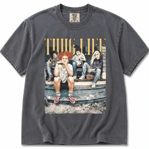 Thug Life Bad Witches Shirt, Hocus Pocus Halloween Shirt, Sanderson Sisters Shirt, Retro Witches Movie Tee, Retro Halloween Character Shirt
