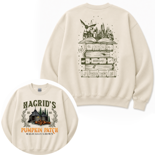 Hagridd's Pumpkin Farm Sweatshirt, Fall Pumpkin Shirt, Pumpkin Season, Potterhead Fan Gift, Hagridd's Pumpkin Patch Shirt, Pumpkin Halloween