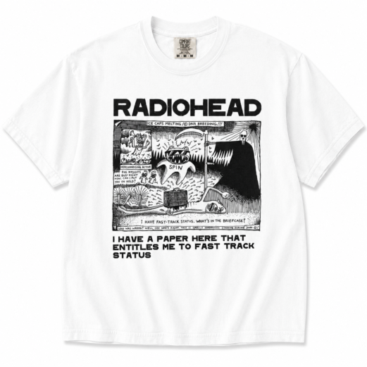 I have paper hear Radiohead Band T shirt Gift for men, women Unisex T shirt
