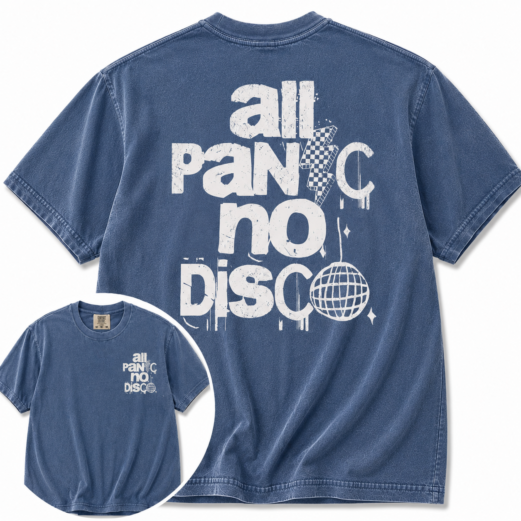 All Panic No Disco Shirt, Comfort Colors Pop Punk Shirt, Elder Emo Gift, Emo Tee, Punk Rock Shirt, Emo Nite Tee, Long Live Punk Kids Shirt