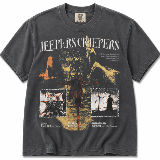 Vintage Jeepers Creepers T-Shirt, Halloween Horror Movie , Movie T-Shirt, Unisex Comfort Colors