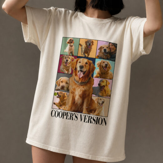 Comfort Colors Custom Vintage 90s T-Shirt, Personalized Retro Bootleg Shirt, Pet Photo on Tshirt, 90s Rap Group Bootleg Tee